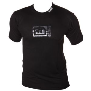 T-SHIRT TECHNIQUE RESPIRANT HOMME V4, MARQUAGE RD BOXING, 100% POLYESTER, NOIR, TAILLE XXS. 