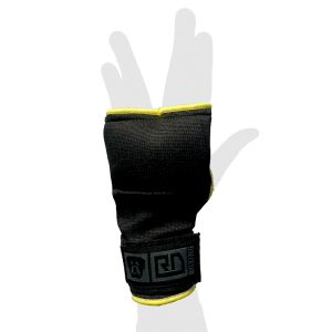 mitaines sous gants Gel v5 noir/jaune