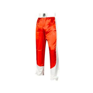 pantalon full contact a bandes stretch junior rouge blanc