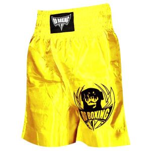 short kick boxing logo jaune