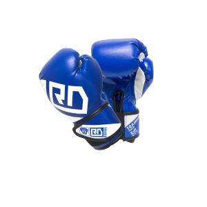 Gants de boxe training v4 junior bleu RD boxing