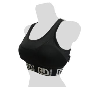 combat sport protection bra black RD boxing V4