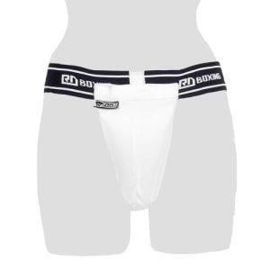 Cotton ribbed women groin protector V5 RD boxing