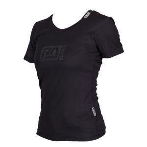 Women breathable tech t shirt Black RD BOXING V4