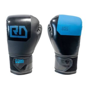 Gants de boxe rumble v6 BLOCK COLOR noir/bleu RD boxing