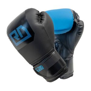 Gants de boxe rumble v6 BLOCK COLOR noir/bleu RD boxing