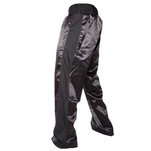 full contact satin pants v3 black