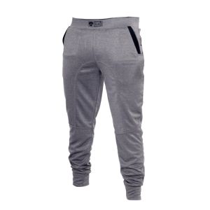 black unisex fleece tracksuit pants