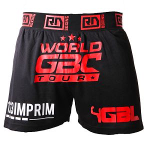 FIGHTER SHORT WGBC #12 ROUGE