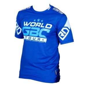 EVENT WEAR : T-shirt respirant WGBC #14 bleu Ltd