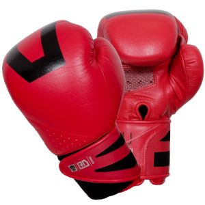 Gants De Boxe Ultimate V5 Cuir Ltd Rouge RD BOXING