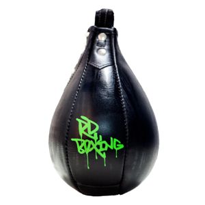zipped leather speed bag v4