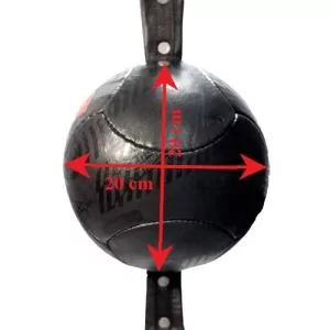 BALLON DOUBLE ÉLASTIQUE CUIR V5 RD BOXING 