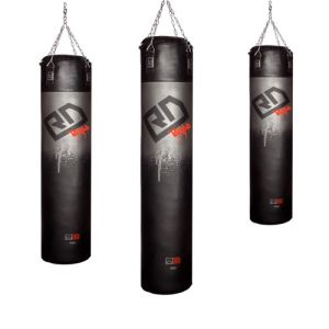 sac de frappe lourd skintex STENCIL GRIS/NOIR V5 RD BOXING 