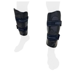 Protege tibia simple haute densite  V5 NOIR RD BOXING