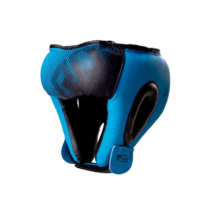 CASQUE BOXE ADULTE V5 FADE BLEU A LACET RD BOXING 