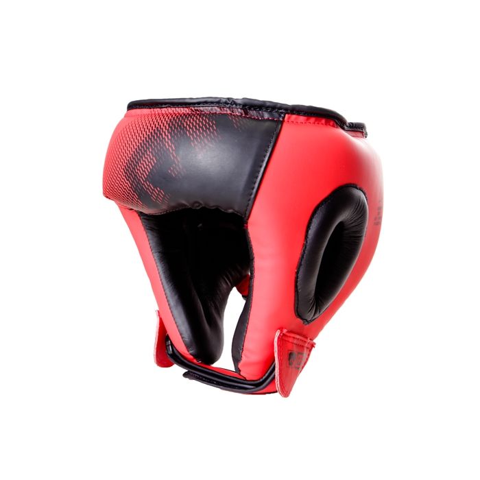 CASQUE BOXE ADULTE V5 FADE ROUGE A LACET RD BOXING 