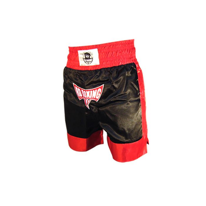 short lettrage noir rouge