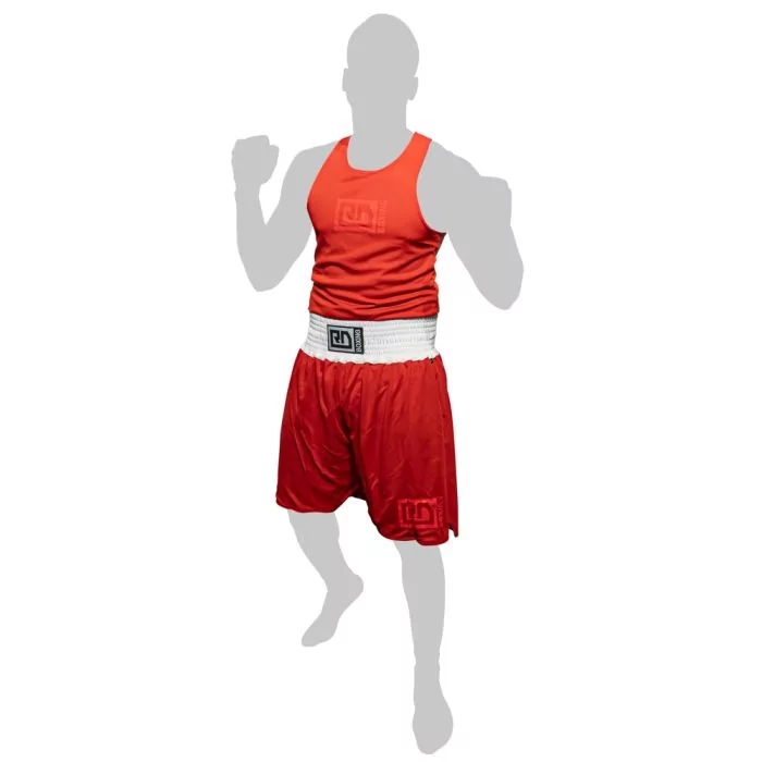 Short De Boxe MMA Muay Thai Unisexe - Respirant, Élastique, Imprimé Noir/Blanc, M-XXL