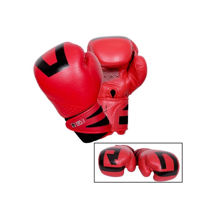 Gants De Boxe Ultimate V5 Cuir Ltd Rouge RD BOXING