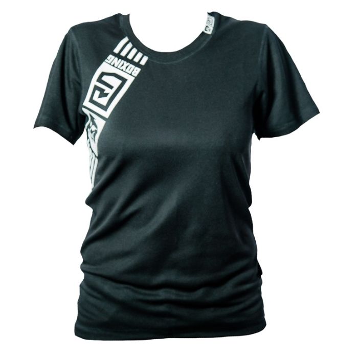 t shirt technique respirant  Féminin Noir RD BOXING V4