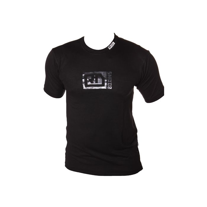 breathable tech t shirt unisex black RD BOXING V4