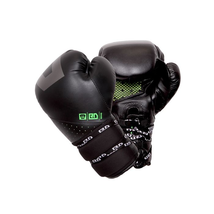 Gants De Boxe Ultimate à Lacet Cuir V5 RD BOXING