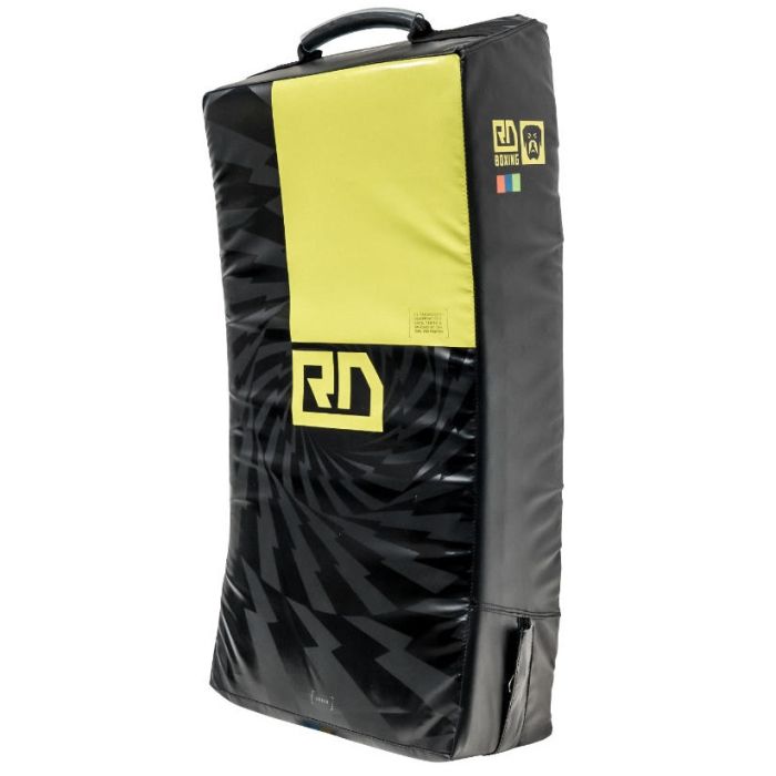 Bouclier De Frappe Courbe Haute Densité Jaune V6 RD BOXING