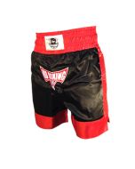 short lettrage noir rouge