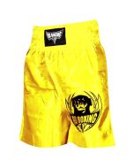 short kick boxing logo jaune