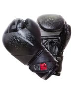 gants de boxe rumble v5 CUIR Ltd STENCIL noir/gris RD boxing