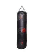 Sac de frappe cuir matelassé lourd v5 rd boxing