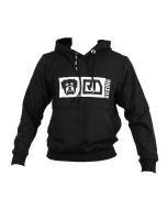 sweatshirt capuche molleton homme noir