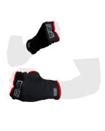 mitaines sous gants v3 noir/rouge