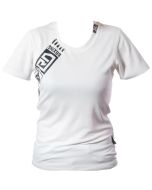 breathable Women tech t shirt  White RD BOXING V4