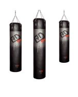 sac de frappe lourd skintex STENCIL GRIS/NOIR V5 RD BOXING 