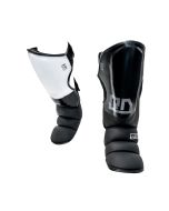 Protège Tibia/Pieds K1 / Muay Thaï HD Blanc V6 RD BOXING