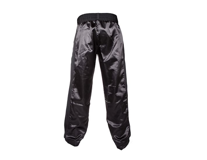 full contact satin pants v3 black